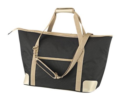 black picnic bag